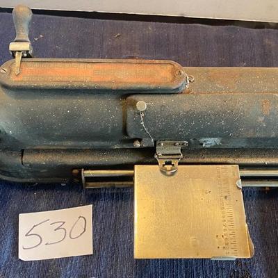 Vintage Protectorograph Check Writer