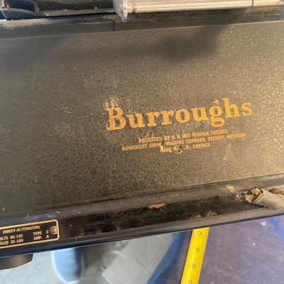 Vintage Burroughs Adding Machine