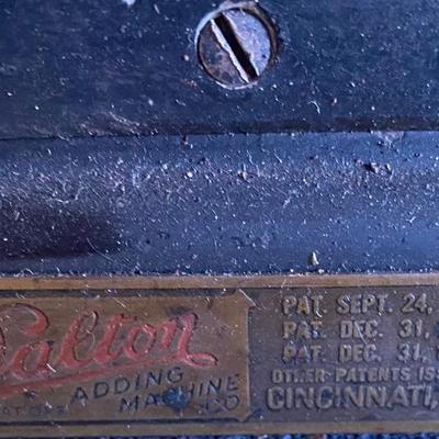 Vintage Dalton Listing and Calculating Machine