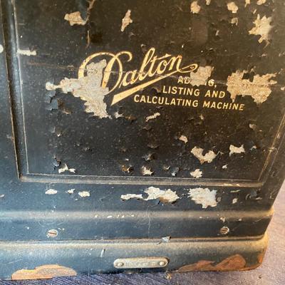 Vintage Dalton Listing and Calculating Machine