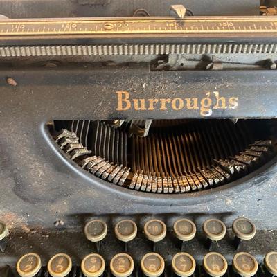 Vintage Burroughs Typewriter