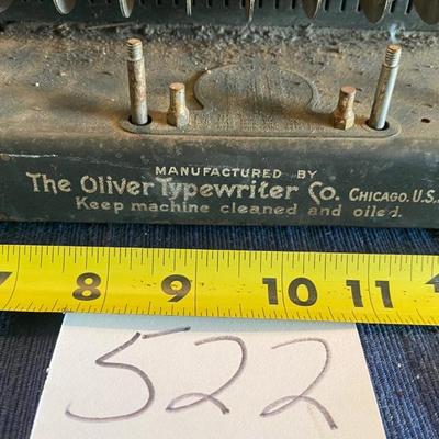 Vintage Oliver Typewriter