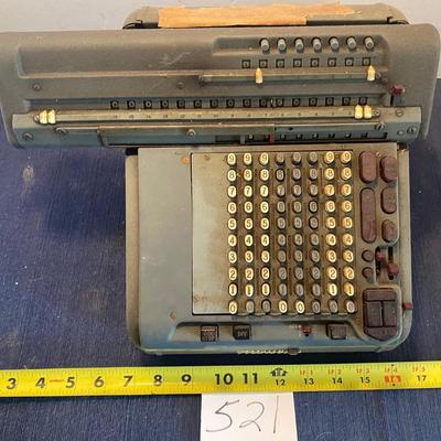 Vintage Monroe Adding Machine