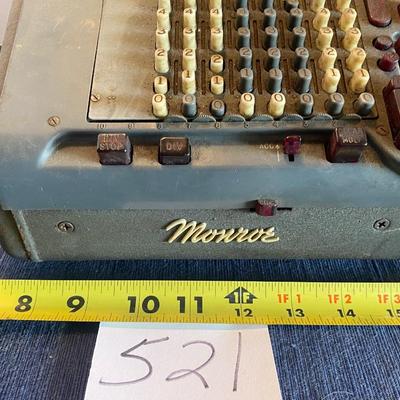 Vintage Monroe Adding Machine