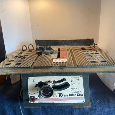 10” Table Saw