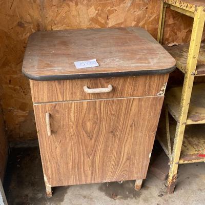 Vintage Metal Cabinet
