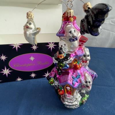 Christopher Radko Halloween ornament.