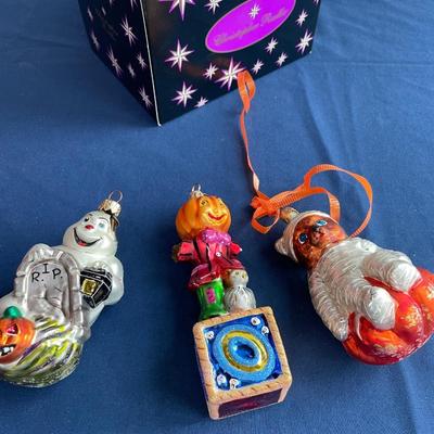 Christopher Radko Halloween ornaments