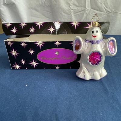 Christopher Radko Ghost Sparkle Ornament