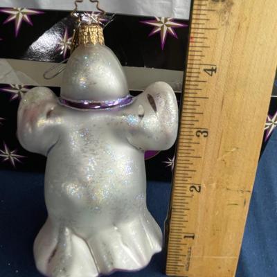 Christopher Radko Ghost Sparkle Ornament