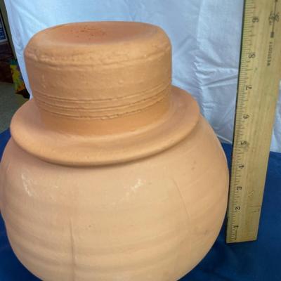 Terra Cotta Jack O'Lantern