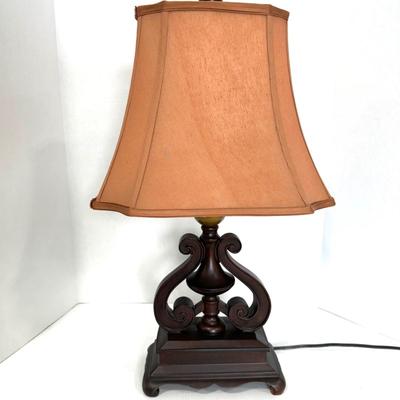 298 Gold and Bronze Colored Table Lamp