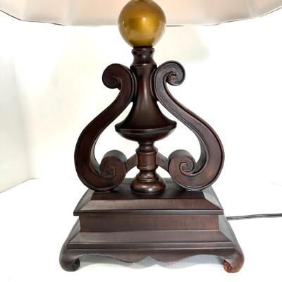 298 Gold and Bronze Colored Table Lamp