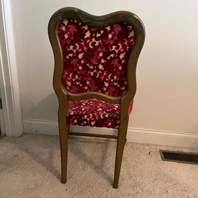 Wooden Chair with Padded Seat & Back (P-MG)