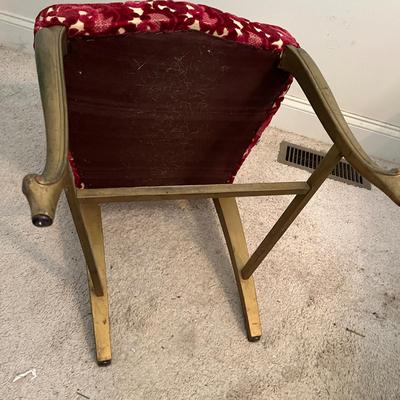 Wooden Chair with Padded Seat & Back (P-MG)