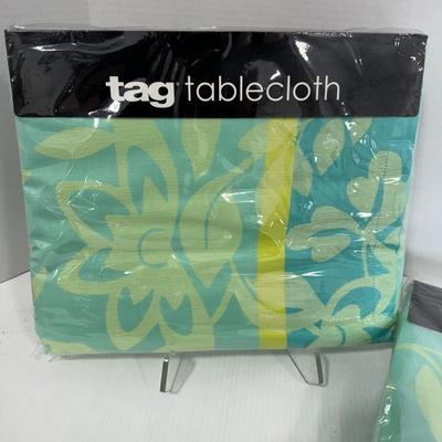302 New in Package Three Tag Tabecloths