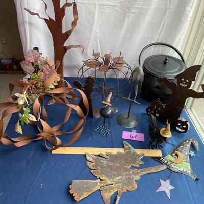 Witch Halloween decor