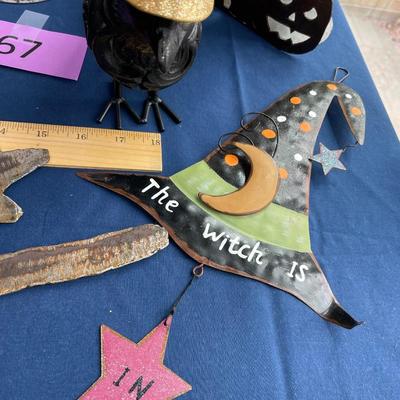 Witch Halloween decor