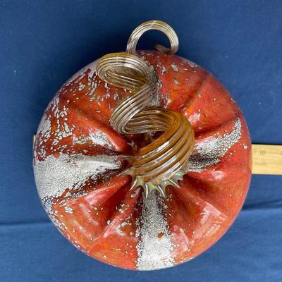 Glass pumpkins