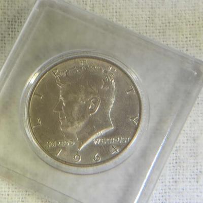 Uncirculated Coins 1964 Kennedy half dollar