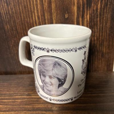 The Marriage of Prince of Wales And Lady Diana Coffee Cup