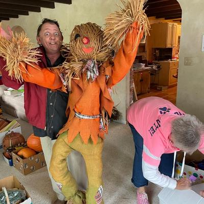 Full size scarecrow