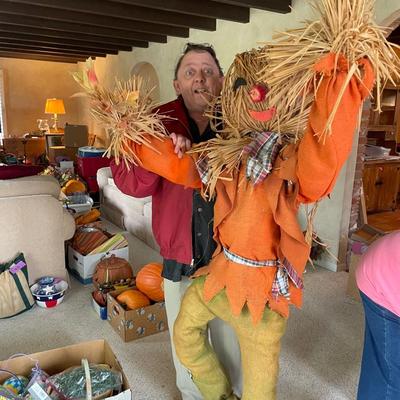 Full size scarecrow