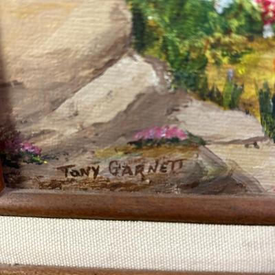 Tony Garnett painting