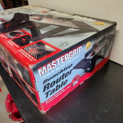 Mastergrip Benchtop Router Table new in box