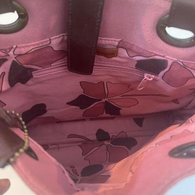 Bath and Body Works Pink Suede shoulder bag - like new