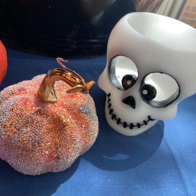 Pail of pumpkins