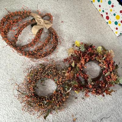 Fall wreaths