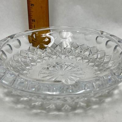 Princess House crystal ashtray