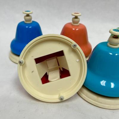 Toy push bell 5 pc set Band Tone Note