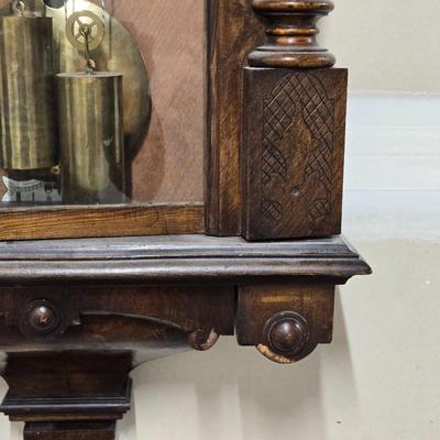 Antique Vienna Regulator Wall Clock