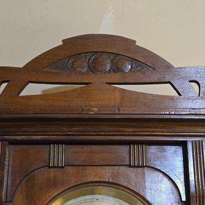 GUSTAV BECKER DOM GONG REGULATOR WALL CLOCK