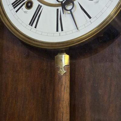 Antique GUSTAV BECKER WALL CLOCK