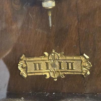 Antique GUSTAV BECKER WALL CLOCK