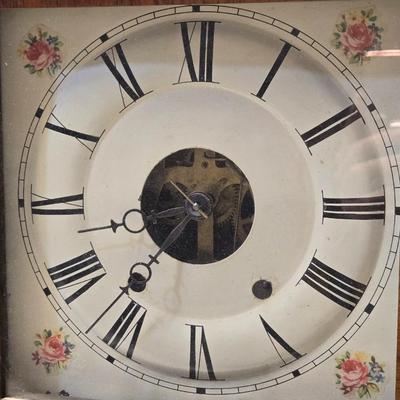 19th c. Antique Seth Thomas Pillar 8 Day Weight Driven Clock