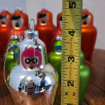 Vintage CB2 Christmas Ornaments