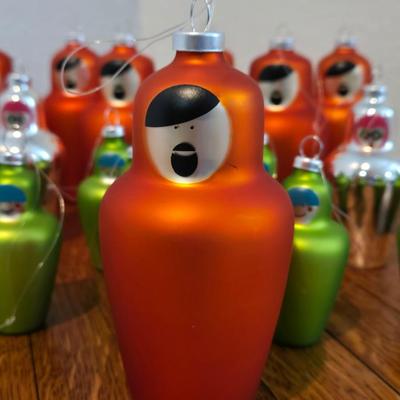 Vintage CB2 Christmas Ornaments