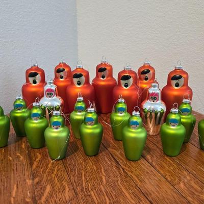 Vintage CB2 Christmas Ornaments