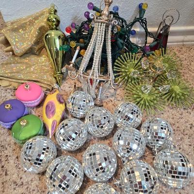 Christmas Lights and Ornaments