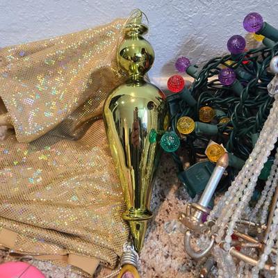 Christmas Lights and Ornaments