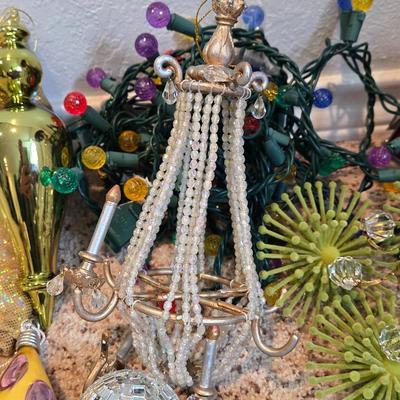 Christmas Lights and Ornaments