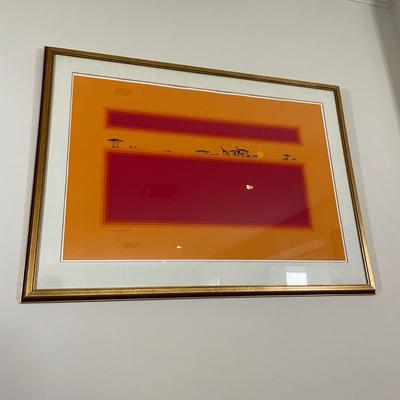 LOT 5L: Peter Parnall Limited Edition Signed Print “African Sun” #783/1000
