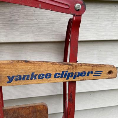 LOT 16S: Vintage Yankee Clipper Sled By The Makers Of Flexible Flyer Model F537