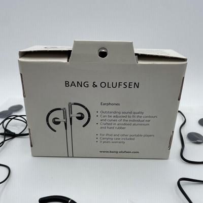 LOT 19L: Bang & Olufsen Earphones w/ Box & Carrying Case