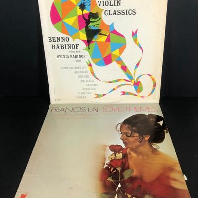 LOT 23L: Collection of Vintage Vinyl Records: Johnny Mathis, Tchaikovsky, Nancy Wilson & More