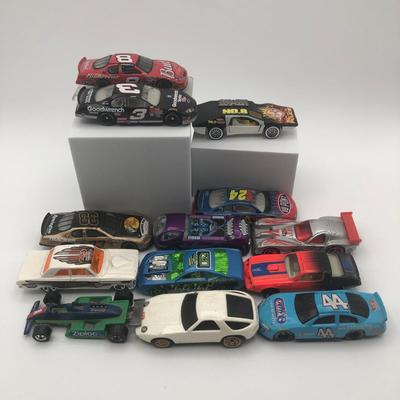 LOT 32L: 1/64 Scale Model Race Cars - Vintage & Modern Hotwheels and More